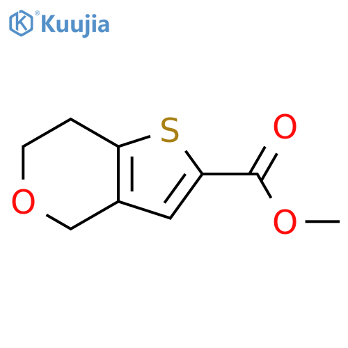 Methyl 6,7-dihydro-4H-thieno[3,2-c]pyran-2-carboxylate structure