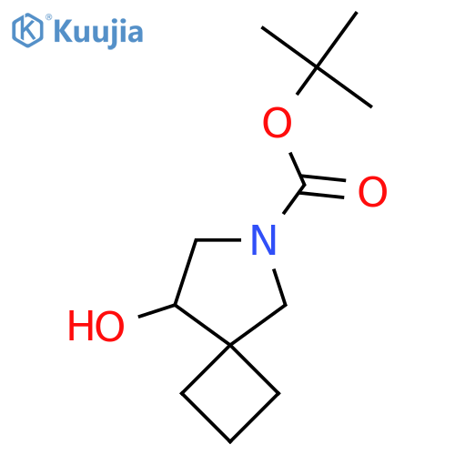 Tert-butyl 8-hydroxy-6-azaspiro[3.4]octane-6-carboxylate structure