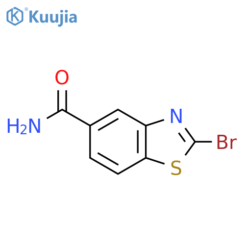 2-Bromobenzo[d]thiazole-5-carboxamide structure