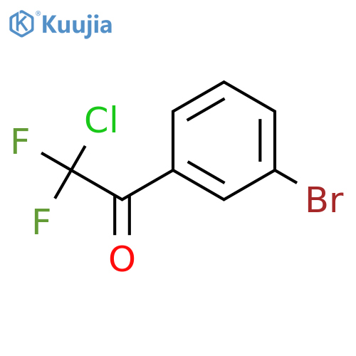 1-(3-Bromo-phenyl)-2-chloro-2,2-difluoro-ethanone structure