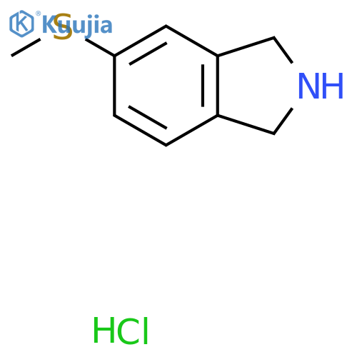 5-(Methylthio)isoindoline hydrochloride structure