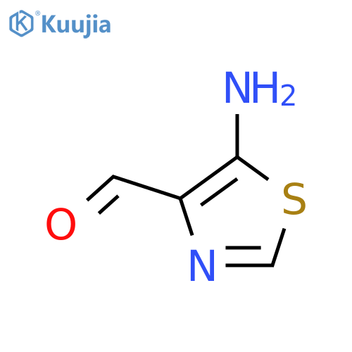 5-Aminothiazole-4-carbaldehyde structure