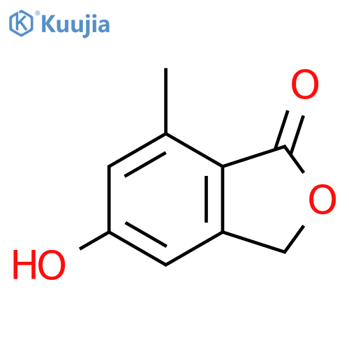 5-Hydroxy-7-methylisobenzofuran-1(3H)-one structure