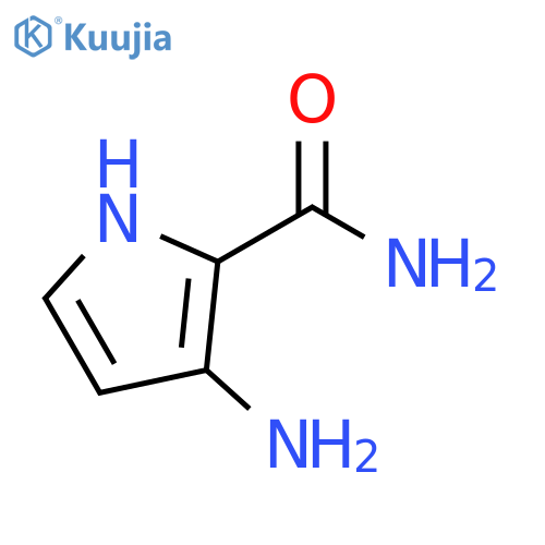 1H-Pyrrole-2-carboxamide, 3-amino- structure