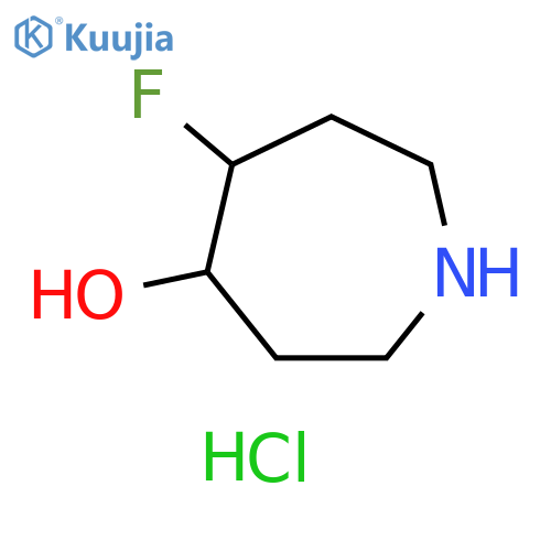 5-fluoroazepan-4-ol;hydrochloride structure