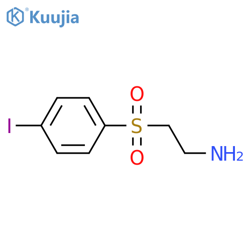 2-(4-Iodobenzenesulfonyl)ethan-1-amine structure
