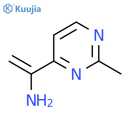 4-Pyrimidinemethanamine, 2-methyl-α-methylene- structure