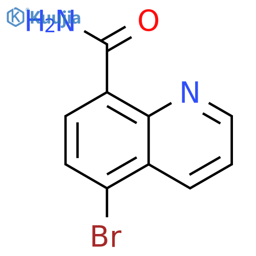 5-Bromoquinoline-8-carboxamide structure