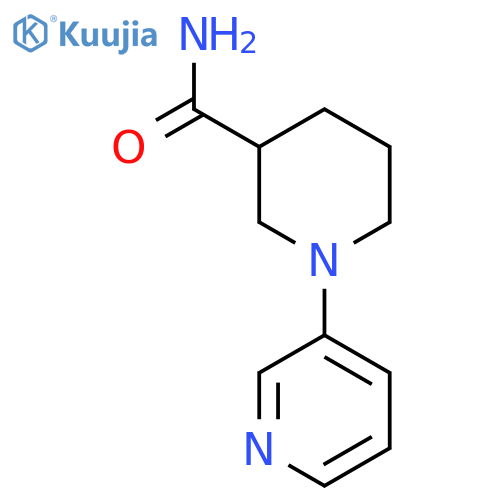 1-(Pyridin-3-yl)piperidine-3-carboxamide structure