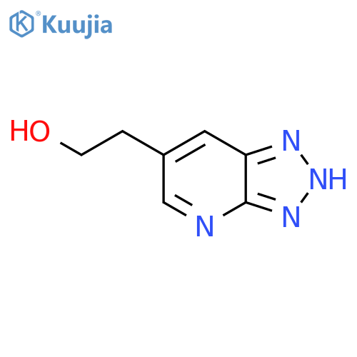 2-{3H-[1,2,3]triazolo[4,5-b]pyridin-6-yl}ethan-1-ol structure