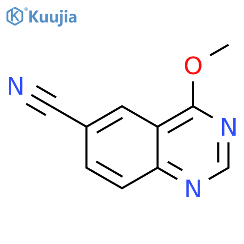 6-Quinazolinecarbonitrile, 4-methoxy- structure