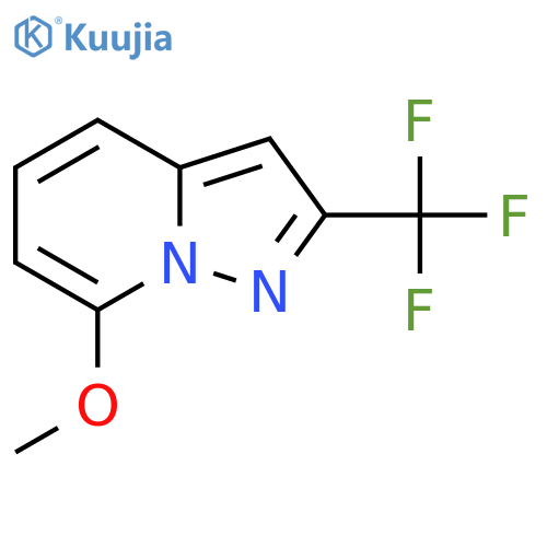 7-Methoxy-2-(trifluoromethyl)pyrazolo[1,5-A]pyridine structure
