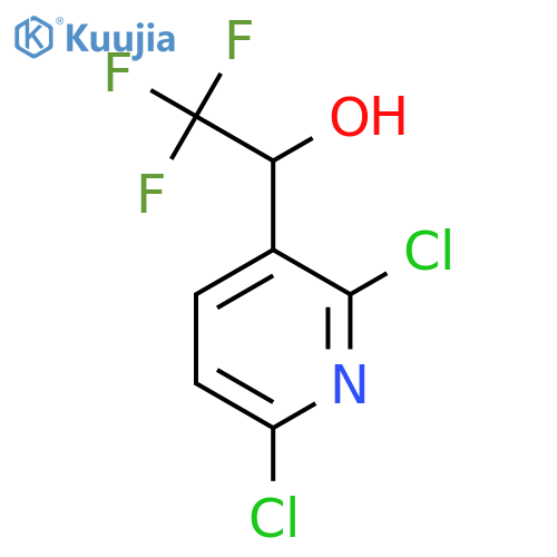 1-(2,6-Dichloropyridin-3-yl)-2,2,2-trifluoroethanol structure