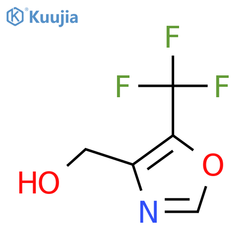 [5-(Trifluoromethyl)-1,3-oxazol-4-YL]methanol structure