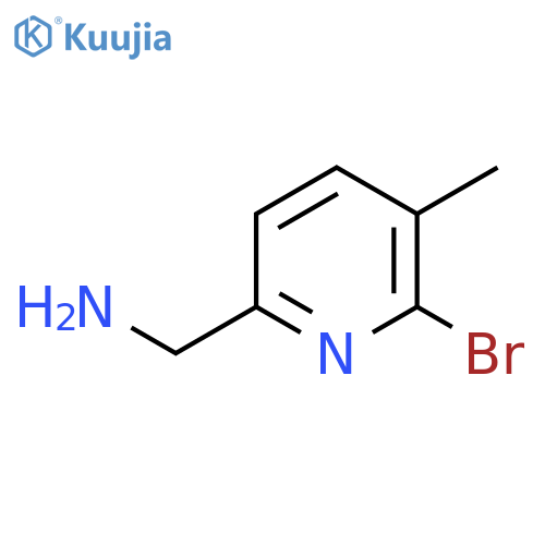 (6-Bromo-5-methylpyridin-2-yl)methanamine structure