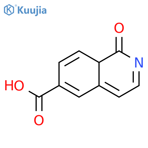 1-oxo-1,8a-dihydroisoquinoline-6-carboxylic acid structure