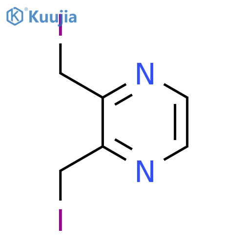 2,3-Bis(iodomethyl)pyrazine structure