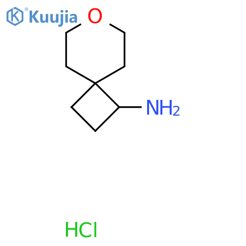 7-Oxaspiro[3.5]nonan-1-amine hydrochloride structure