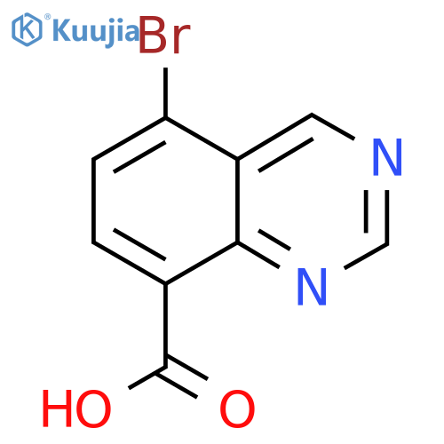 5-Bromoquinazoline-8-carboxylic acid structure