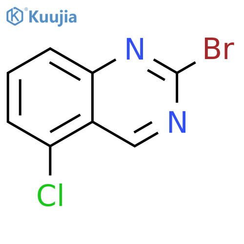 2-Bromo-5-chloroquinazoline structure