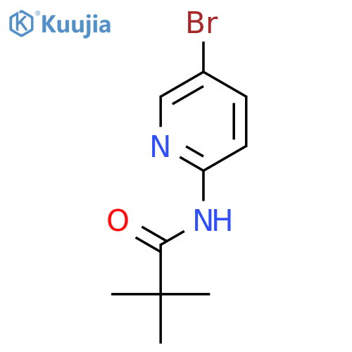 N-(5-bromopyridin-2-yl)-2,2-dimethylpropanamide structure