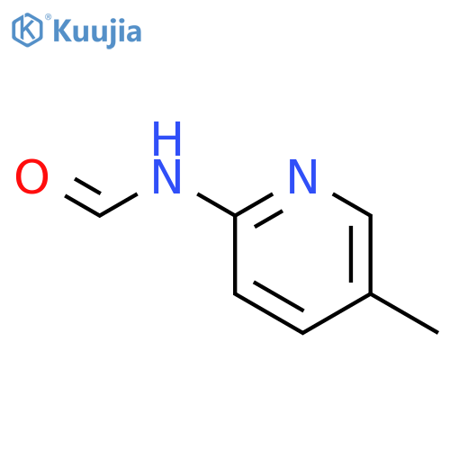 N-(5-methyl-2-pyridinyl)-Formamide structure