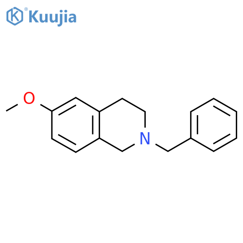 2-Benzyl-6-methoxy-1,2,3,4-tetrahydroisoquinoline structure