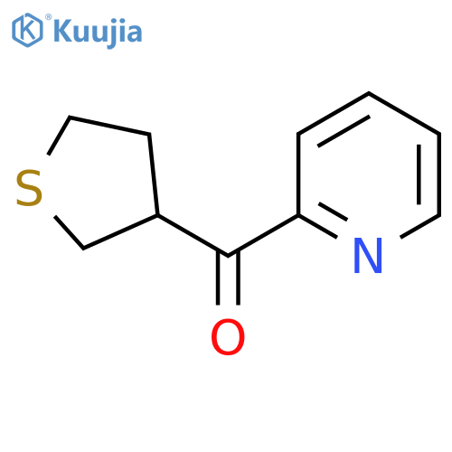 2-(thiolane-3-carbonyl)pyridine structure