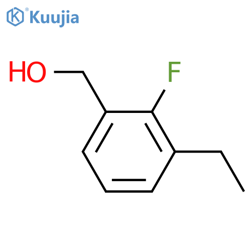 (3-Ethyl-2-fluorophenyl)methanol structure