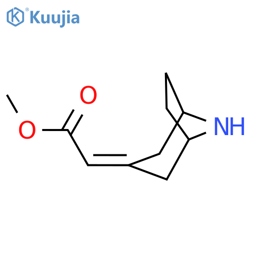 Methyl 2-{8-azabicyclo[3.2.1]octan-3-ylidene}acetate structure
