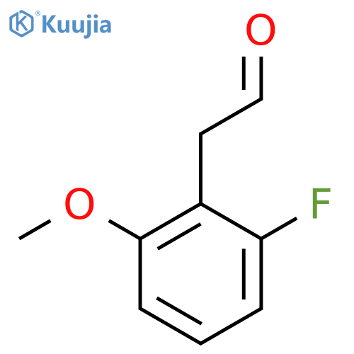 2-(2-Fluoro-6-methoxyphenyl)acetaldehyde structure
