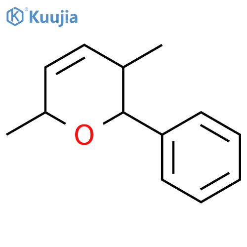 2H-Pyran, 3,6-dihydro-3,6-dimethyl-2-phenyl- structure