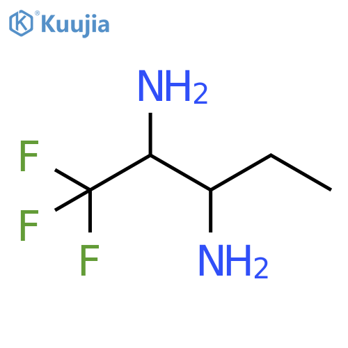 2,3-Pentanediamine, 1,1,1-trifluoro- structure