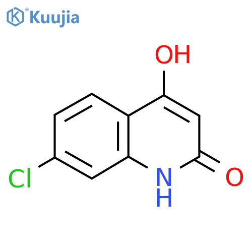 7-Chloroquinoline-2,4-diol structure