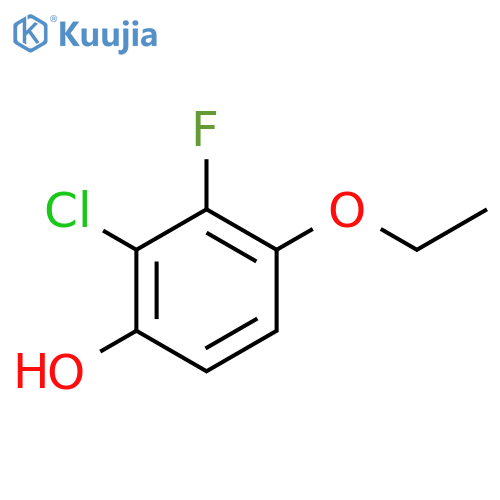 2-Chloro-4-ethoxy-3-fluorophenol structure
