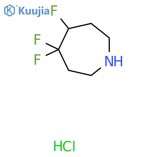 4,4,5-Trifluoroazepane hydrochloride structure