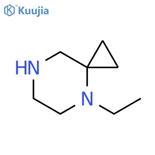 4,7-Diazaspiro[2.5]octane, 4-ethyl- structure