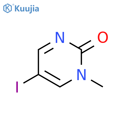 2(1H)-Pyrimidinone, 5-iodo-1-methyl- structure