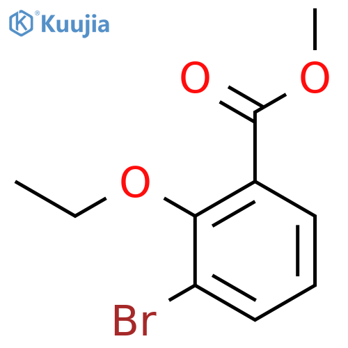Methyl 3-bromo-2-ethoxybenzoate structure