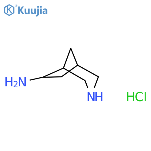 3-AZABICYCLO[3.2.1]OCTAN-6-AMINE 2HCL structure