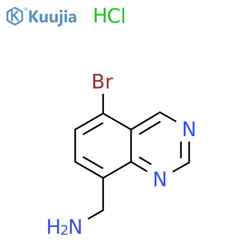 (5-Bromoquinazolin-8-yl)methanamine hydrochloride structure