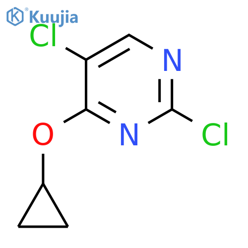 2,5-Dichloro-4-cyclopropoxypyrimidine structure