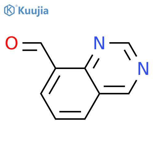 Quinazoline-8-carbaldehyde structure