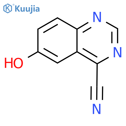 6-Hydroxyquinazoline-4-carbonitrile structure