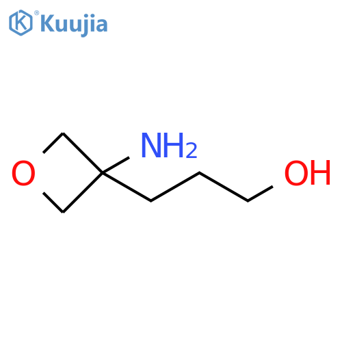 3-(3-Aminooxetan-3-yl)propan-1-ol structure