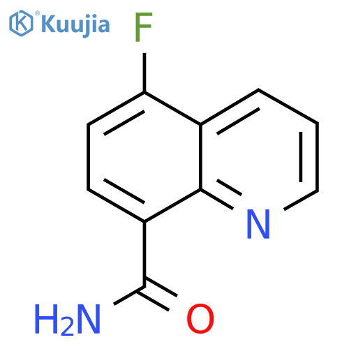 5-Fluoroquinoline-8-carboxamide structure