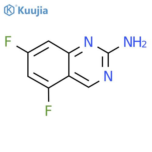 5,7-Difluoroquinazolin-2-amine structure
