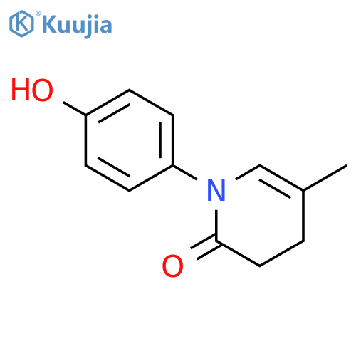 2(1H)-Pyridinone, 3,4-dihydro-1-(4-hydroxyphenyl)-5-methyl- structure
