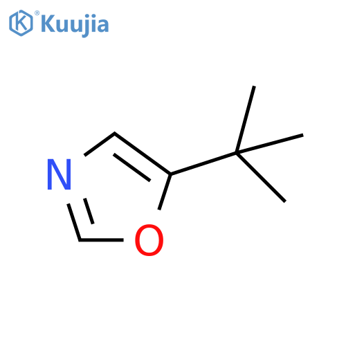 5-TERT-BUTYL-1,3-OXAZOLE structure