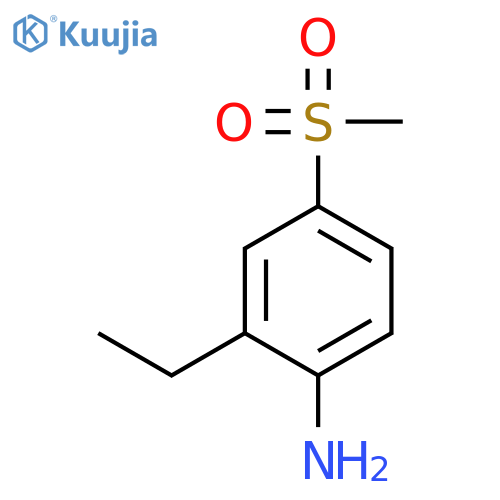 2-Ethyl-4-(methylsulfonyl)aniline structure